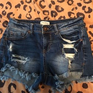 Jean shorts